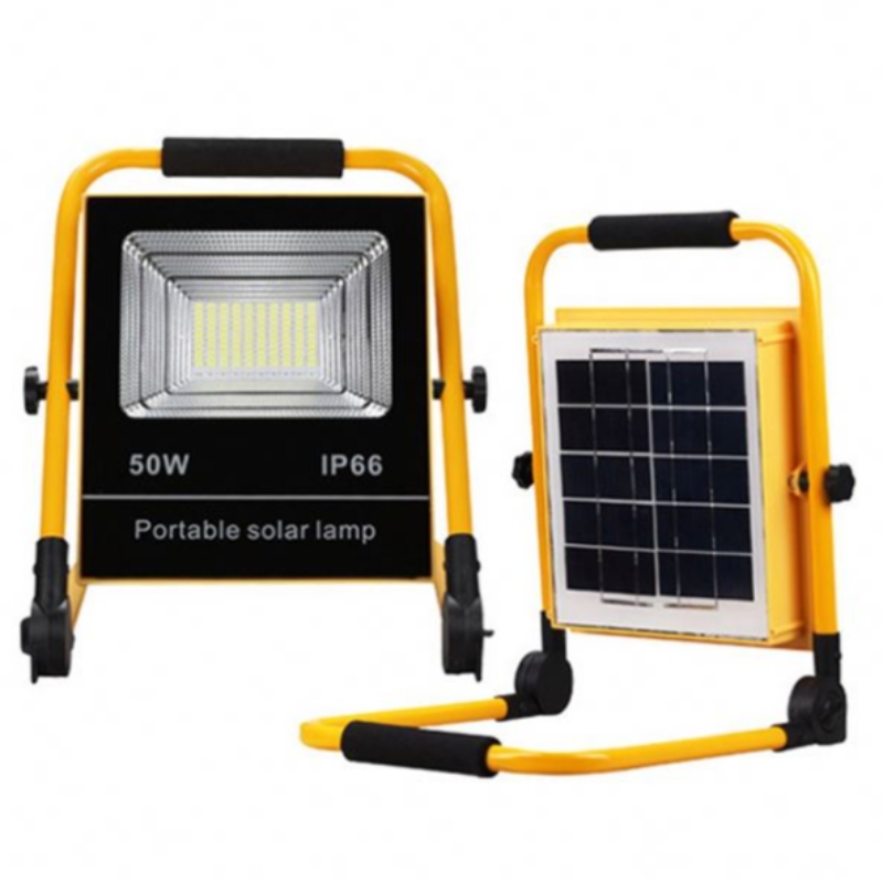 30w 50w 100w rechargeable Solar LED Flood Light